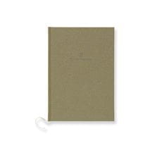 Graf-von-Faber-Castell - Cuaderno con tapas de lino A5 Verde Oliva